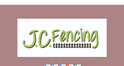 Desktop Screenshot of jcfencing.com